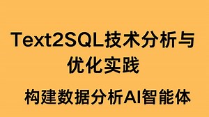 Text2SQL技术分析与优化实践-构建数据分析AI智能体