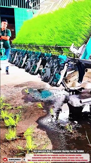 Best Innovative Rice Transplanter Machine Tool for Farming