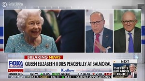 Just reporters turning the Queen's death into a bragging contest | The Daily Show