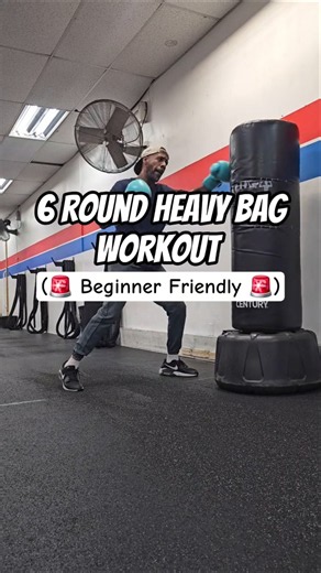 Try This 6 Round Heavy Bag Workout at Home