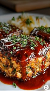 These Egg-Free Mini Meatloaves are tender, juicy, and full of classic meatloaf flavor—without using eggs. Made with quick oats and milk for moisture, they bake faster than a traditional loaf and are perfect for weeknight dinners or meal prep. Ingredients: For the Meatloaf: • 1 cup quick oats • ½ cup milk • 2 pounds lean ground beef • ½ cup finely shredded carrot (optional) • ¼ cup shredded onion • ¼ cup ketchup • 1 teaspoon mustard • 1 teaspoon salt • ½ teaspoon black pepper For the Glaze: • ¼ c