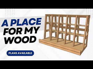 DIY || How to Build a Lumber Storage Rack | Woodworking Projects