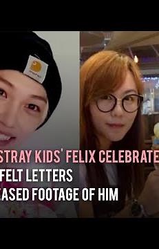 Mother of Stray Kids' Felix Celebrates His Birthday with Heartfelt Letters and Footage of Him