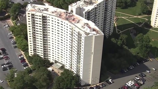 Toddler survives fall from 15th floor of Maryland apartment building