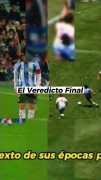 ¿Quién fue MEJOR? Messi vs. Maradona: El Análisis DEFINITIVO Part 5