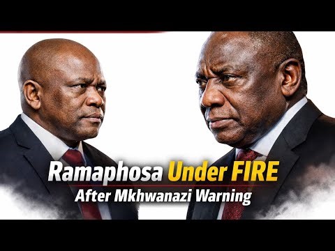 BREAKING NEWS‼️Ramaphosa Under FIRE After Mkhwanazi Warning