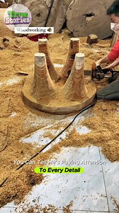 A Solid Wood Coffee Table from a Single Tree Trunk | Alex Bennett