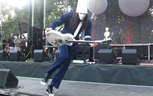 【Buckethead】10张经典照片里的现场，你有看过的吗