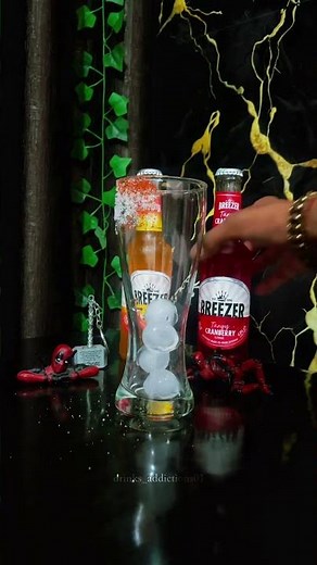 Breezer Cranberry 🍹 #asmr