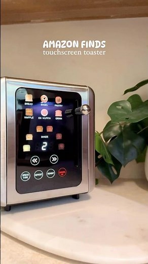 amazon finds | touchscreen smart toaster for 80% off 🍞🧈