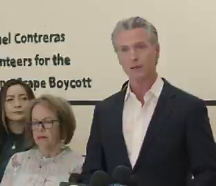 Gavin Newsom: "I walked into a restaurant the other day. The entire staff came out hugging me and crying."