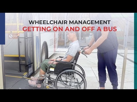 Wheelchair Management: Getting On and Off a Bus