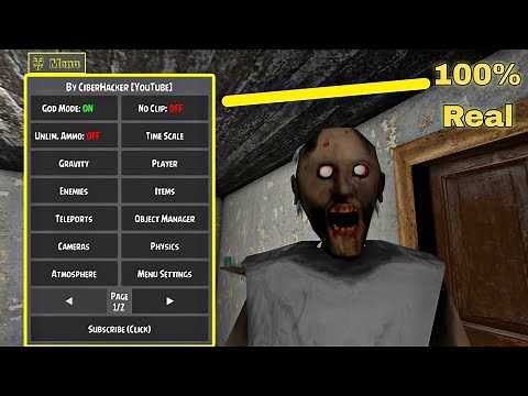 1.8 MOD MENU || HOW TO DOWNLOAD GRANNY MOD MENU || GRANNY CHAPTER 1