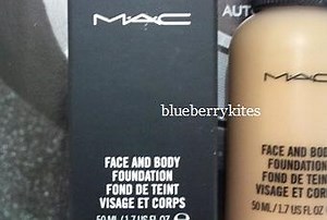 MAC Face and Body Foundation Review - Paperblog