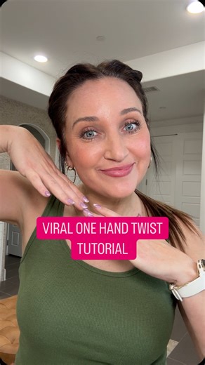 Cute Girls Hairstyles on Instagram: "What do you think? Easy or impossible? S/o @lil.bunny.lily for this quick style idea! #hair #hairstyles #hairstyle #quickhairstyles #notforme #tutorial"