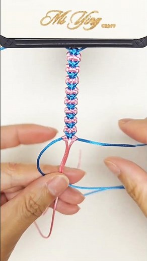 Macrame Basics 32: 4 Strings Knot Tutorial #shortstutorial #macrameknot #knottingtutorial #diy