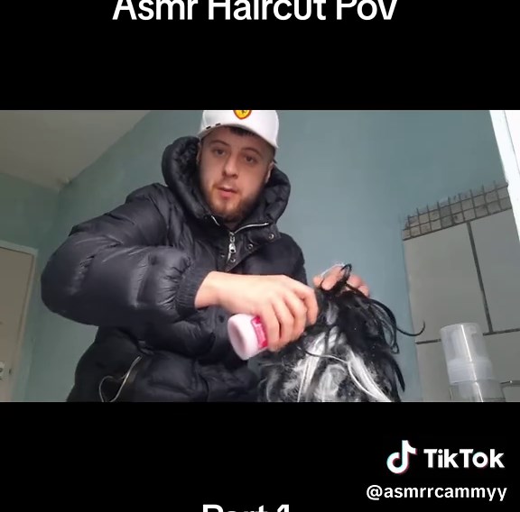 #asmr #asmrhaircut #asmrpov #asmrroleplay | asmr haircut