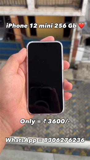Apple Store on Instagram: "iPhone 12 mini ( 256 GB ) 👍 Brand New Condition ☑️ #india #iphone #iphoneonly #instamood #reels"