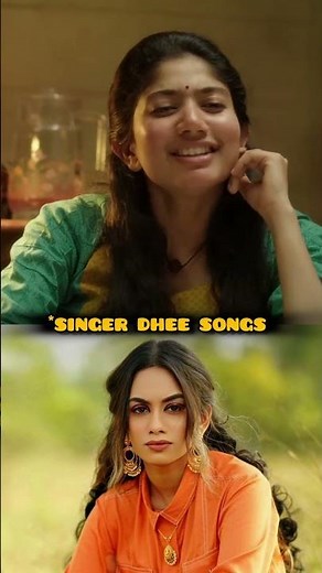 "SINGER DHEE BEST SONGS"அருமையாக பாடிய பாடல்கள் 😍😍😍#tamilcinema #actor #shorts