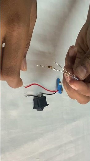 QUICK_LED_BATTERY_PROJECT #LEDProject #9VBattery #Electronics #experiment #diyelectronics