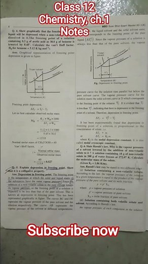 class 12 chemistry, chapter 1.notes📝📝🖊️