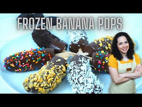 Chocolate covered banana pops | CHOCO BANANA recipe