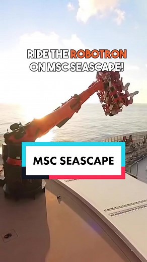 Cruise Vacation Thrill Ride with MSC Cruises Robotron
