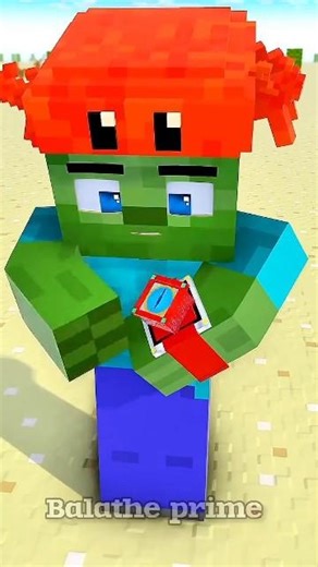 Zombie Kid Unstoppable 😨 Minecraft Shorts #shorts #minecraft #gaming #viral