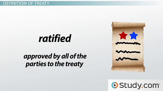 Treaty | Definition, Roles & Examples
