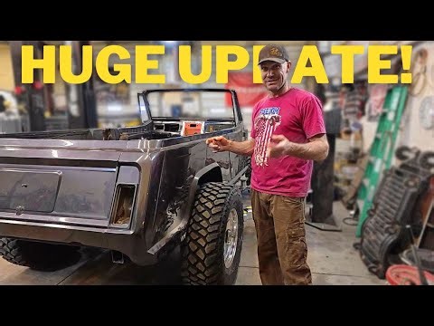 Jeepster Build Continues With A HUGE UPDATE On The Taco!