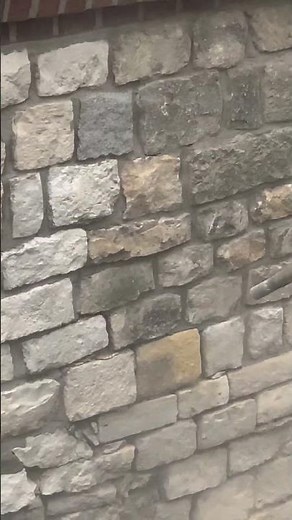 Stone Wall Restoration Using Sandblasting