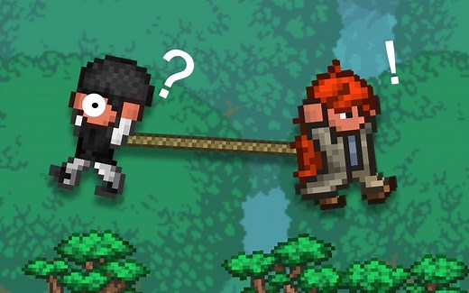 泰拉瑞亚 当我们变成连体人？！