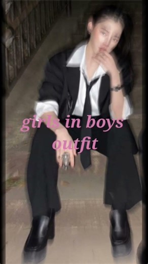 girls in boys outfits
