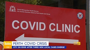 4.3K views · 42 reactions | Perth is on edge after three new COVID cases were detected in the community with urgent health alerts issued. #9Today | TODAY | Facebook