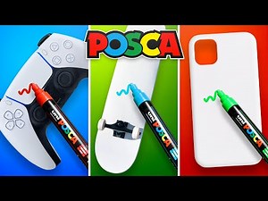 Posca Marker Art Compilation! (Super Satisfying)