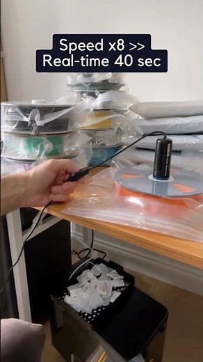 Vacuum Sealing 3D Printer Filament - Does It Work? #3dprinting