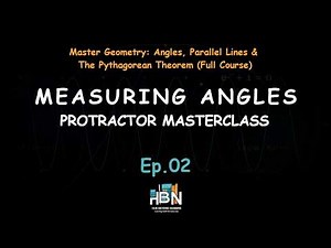 How to Measure Angles Using a Protractor | Geometry Tutorial