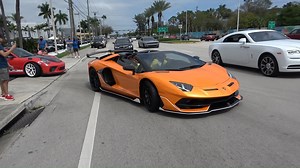 357K views · 10K reactions | Supercars Arriving Revving Accelerating Driving - Exotics and Espresso - The Best Supercar Event at Lamborghini Miami | Mike Supercars Top Speed. Welcome to Miami Supercar Paradise | Facebook