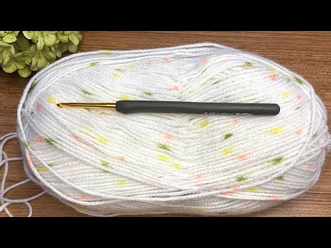 You’ve Never Seen This Before! So Easy & Pretty Crochet stitch!