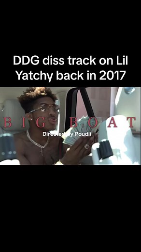DDG diss track on Lil Yachty in 2017 #ddg #ddgpontiacmade #pontiacmadeddg #lilyachty #yachty #boat #halle #hallebailey #halo #woowop #trending #fyp #foryoupage #trending #music #rap #disstrack #blowthisupforme #drake #2017 #2024
