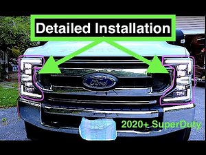 Morimoto XB Headlights Detailed Install | 2020+ Superduty