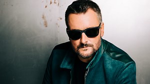 Singer Eric Church talks about his love for Western North Carolina as he tours area hit by Tropical Storm Helene