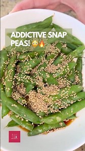 STOP SCROLLING! These Sesame-Ginger Sugar Snap Peas Are ADDICTIVE 😳🥢🔥