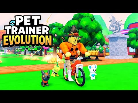 PRIMER VISTAZO a PET TRAINER EVOLUTION (MI JUEGO) y CONCURSO PARA GANAR ROBUX!!! Roblox
