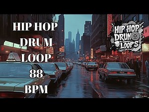 88 BPM Hip Hop Drum Loop