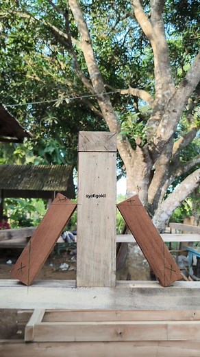 corner reinforcement manufacturing techniques👍 #woodworking #carpenter #creative #reels #fyp | Syafi Gokil