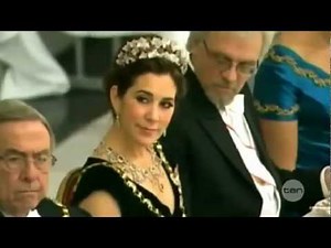 Busted! Finnish President's Husband Is Caught Staring At Princess Mary's Chest