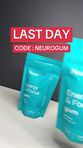 Maximize Energy with Neuro Gum - Last Day Code