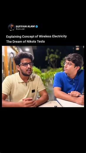 Curious AGB | This reel is Part of Sufiyan Alam YouTube Channel Video Title -: Wireless Electricity Nikola Tesla Sufitramp | Sufiyan Alam . #nikolatesla... | Instagram
