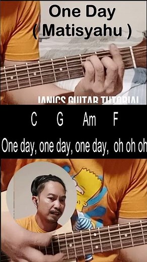 One Day - Matisyahu | Guitar Tutorial | Chords | Lyrics | Acoustic | Part 4